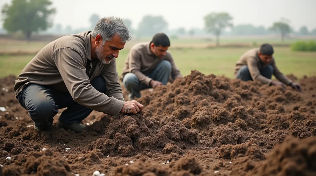 پوساندن کود حیوانی با گوگرد