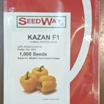 بذر فلفل زرد کازان گلخانه ای