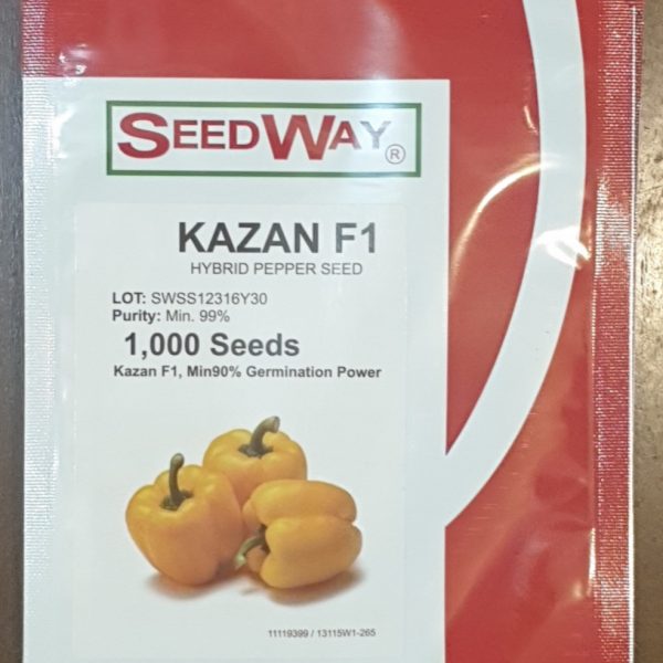 بذر فلفل زرد کازان گلخانه ای