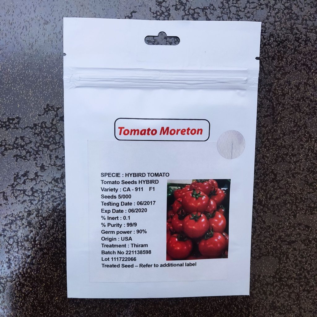 رقم گوجه 911 مقاوم به گرما